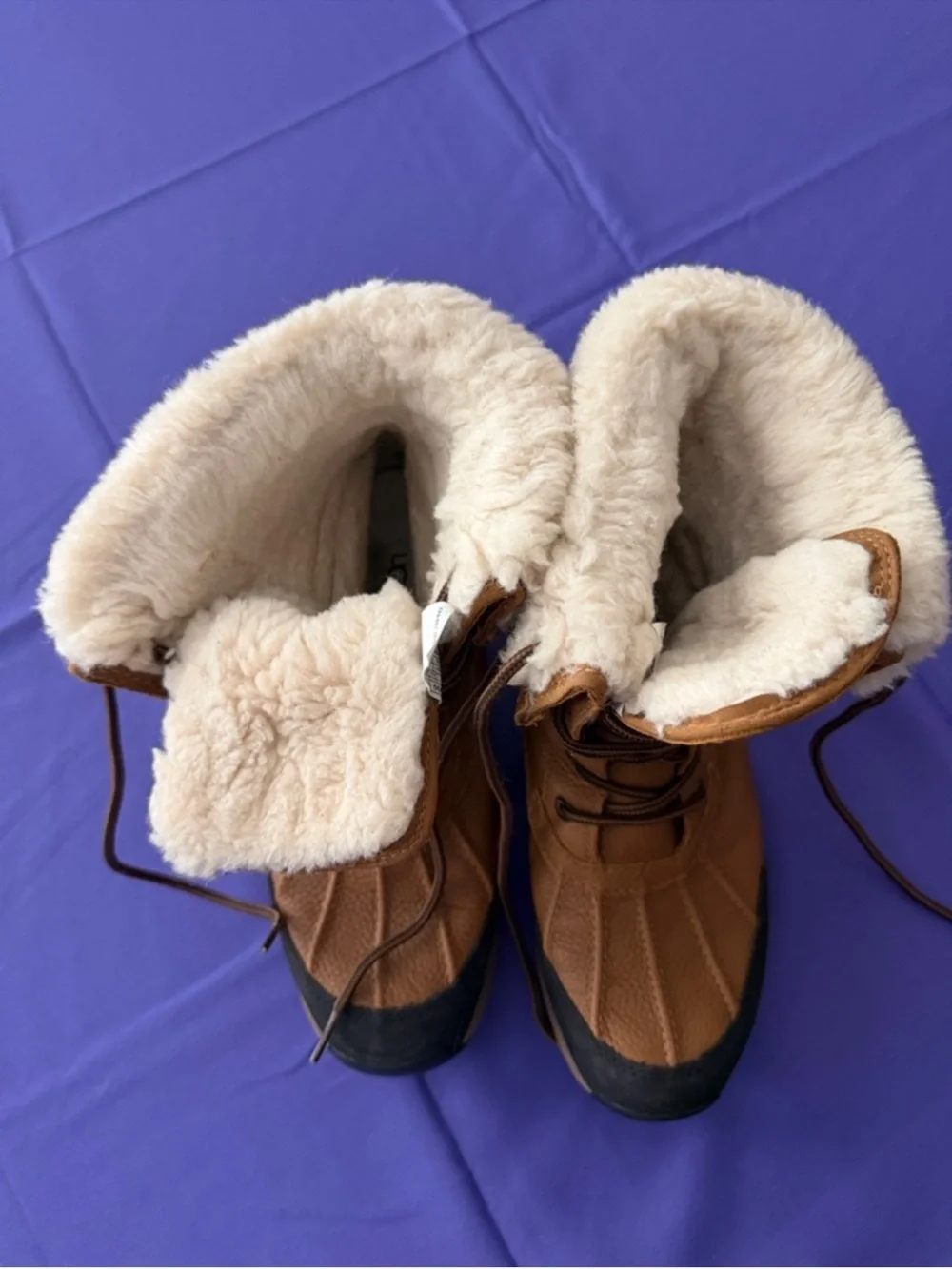 UGG Women’s Adirondack 111 Waterproof Boots in Chestnut sz 10